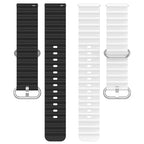Universal Ocean Style Silicone Two Color Watch Band