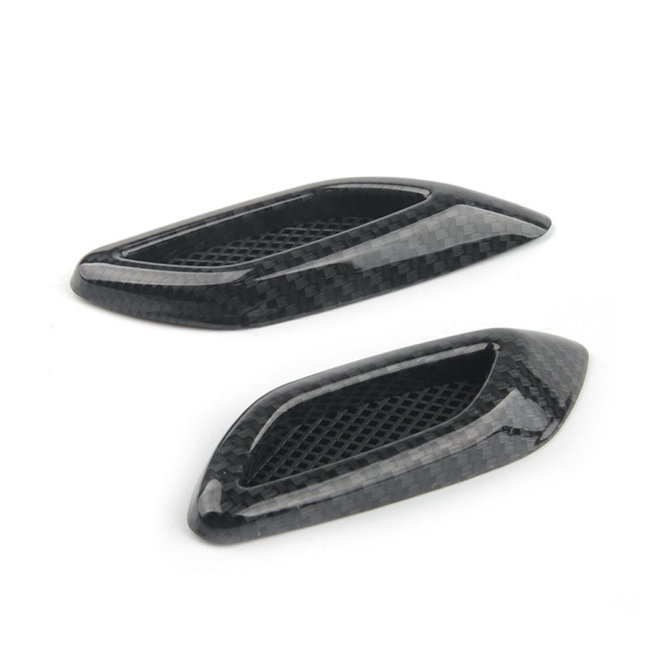 2 in 1 Car Hood Frame Decorative Stickers Fender Air Outlet