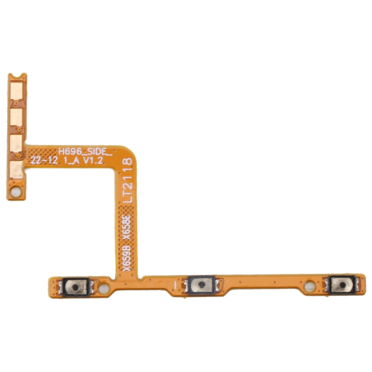 OEM Power Button & Volume Button Flex Cable — For Infinix Note 10 X693