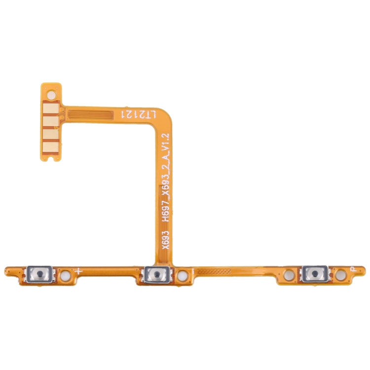 OEM Power Button & Volume Button Flex Cable — For Itel P37 Pro