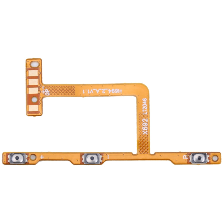 OEM Power Button & Volume Button Flex Cable — For Infinix Hot 11s X6812