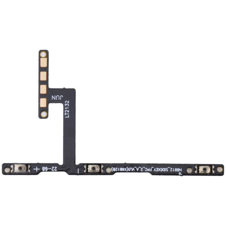 OEM Power Button & Volume Button Flex Cable — For Infinix Hot 10T X689C