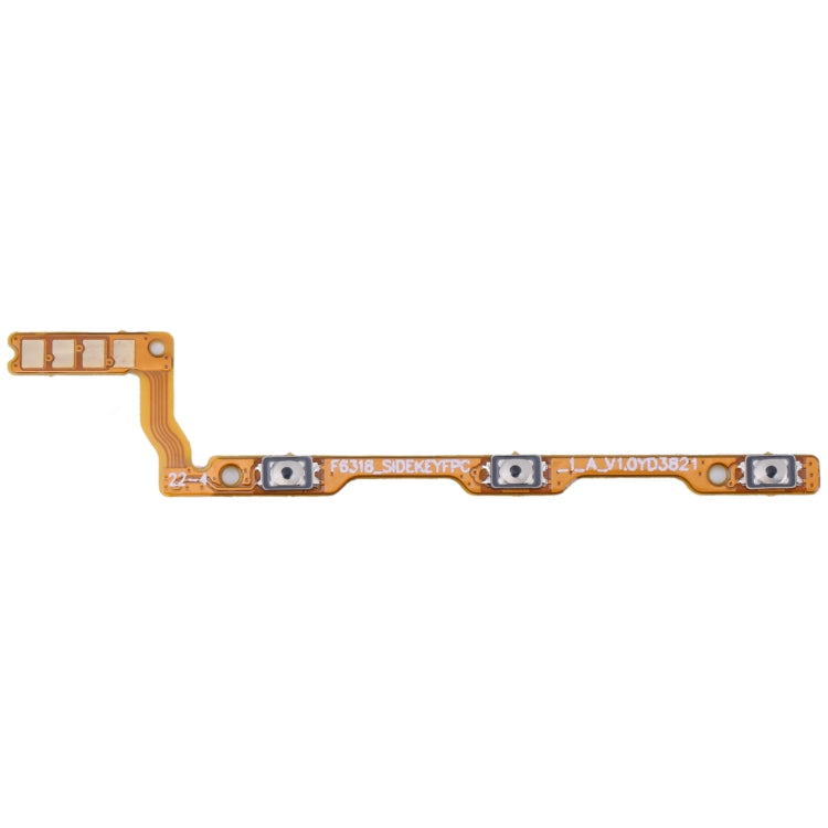 OEM Power Button & Volume Button Flex Cable — For Infinix Hot 10i X659B