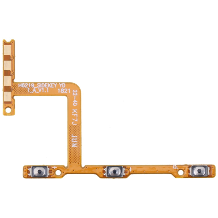 OEM Power Button & Volume Button Flex Cable — For Tecno Spark 8P/Spark 8T