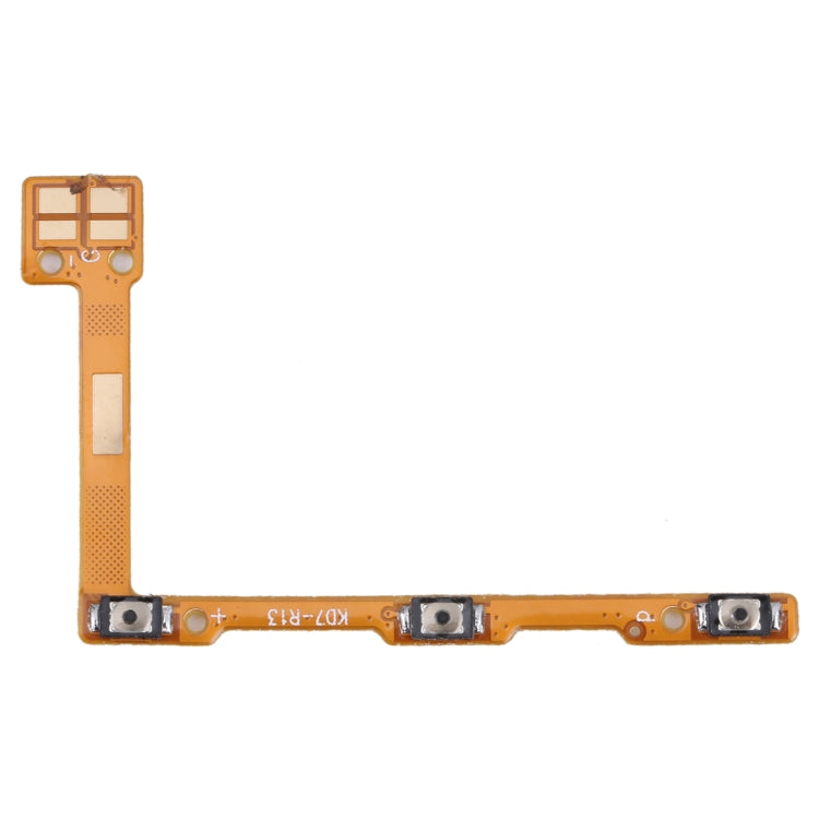 OEM Power Button & Volume Button Flex Cable — For Tecno Spark 8 KG6