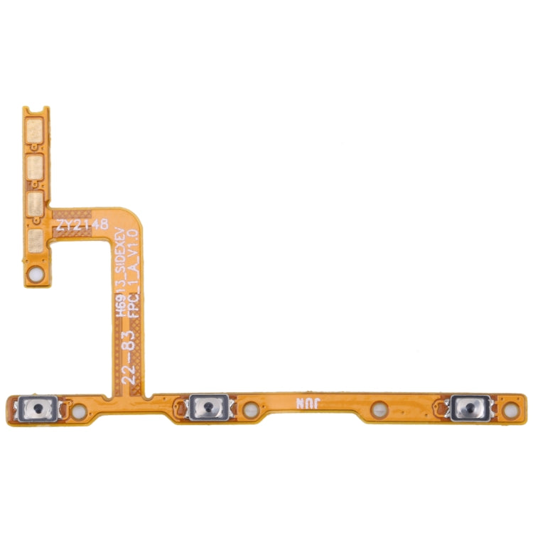 OEM Power Button & Volume Button Flex Cable — For Tecno Pop 5