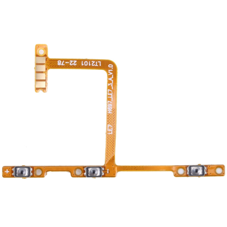 OEM Power Button & Volume Button Flex Cable — For Tecno Camon 17 Pro CG8 CG8h