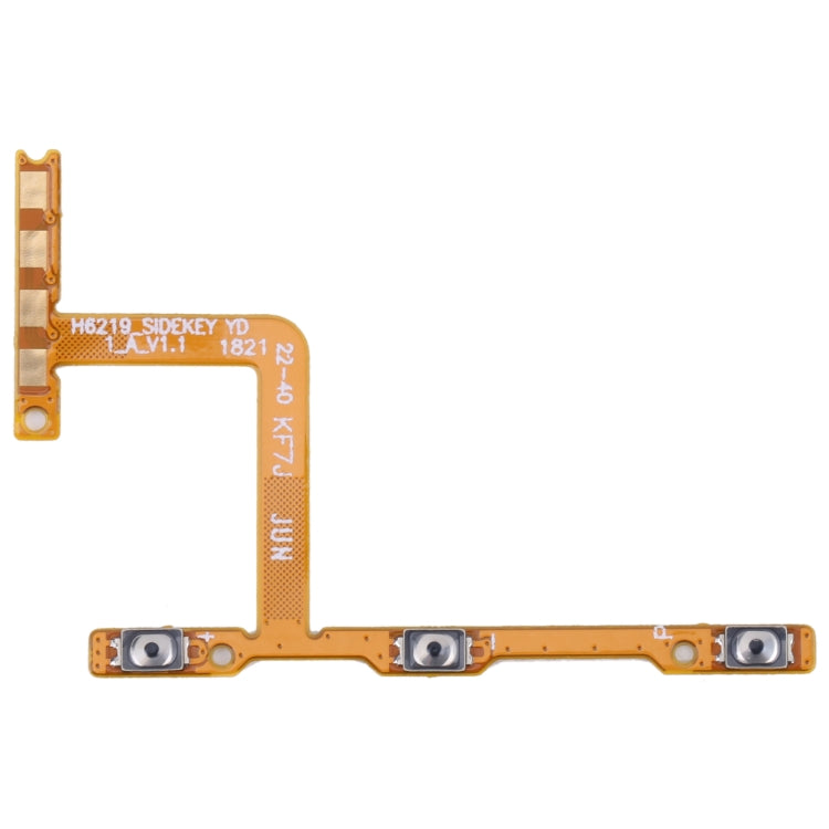 OEM Power Button & Volume Button Flex Cable — For Tecno Camon 17 CG6 CG6j