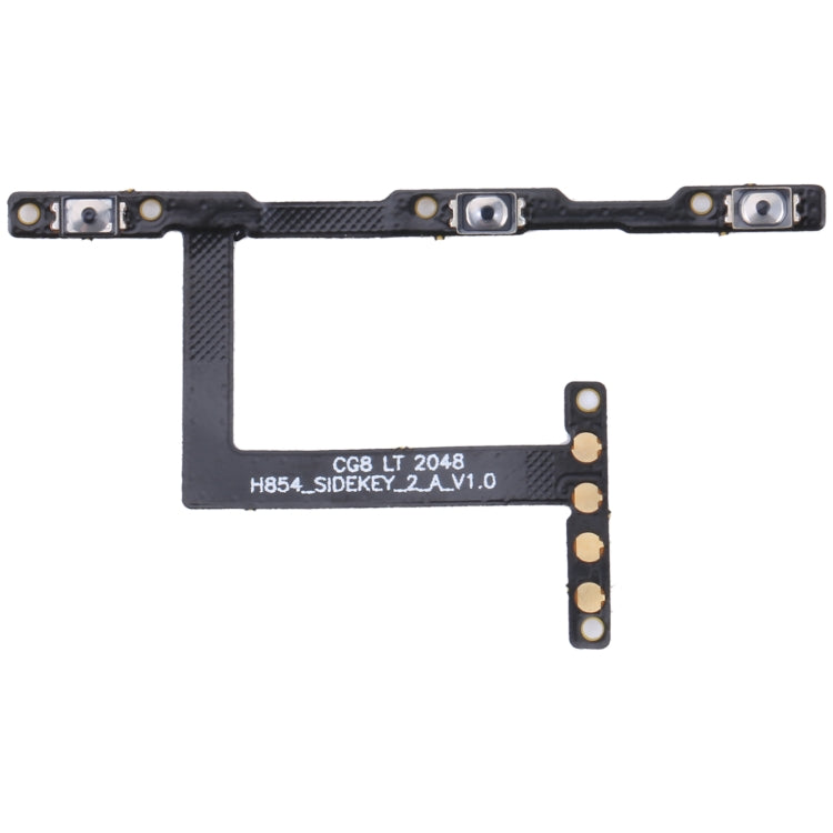OEM Power Button & Volume Button Flex Cable — For Tecno Spark 7P KF7j