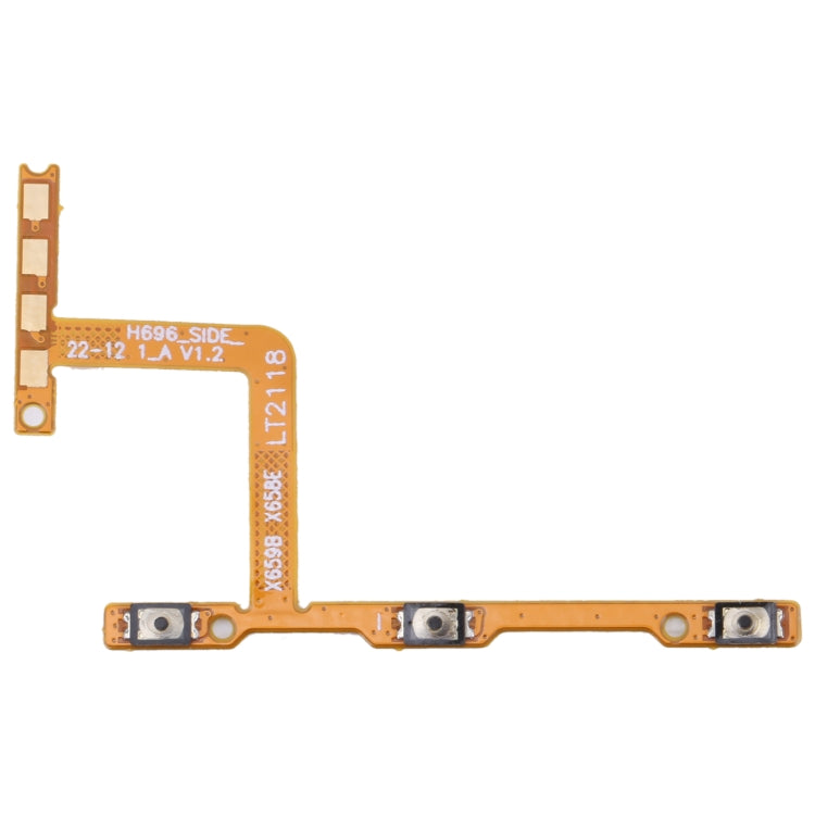 OEM Power Button & Volume Button Flex Cable — For Tecno Camon 17P CG7