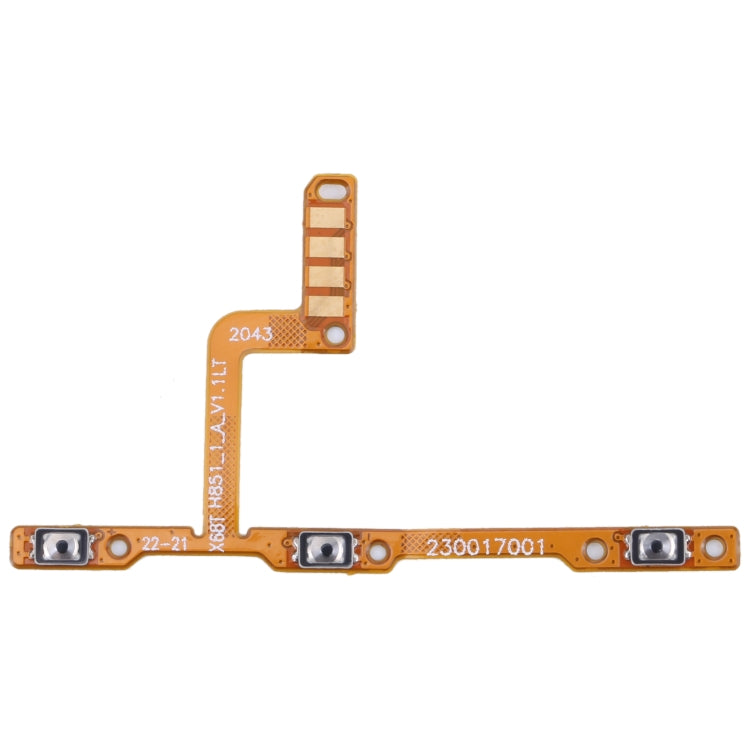 OEM Power Button & Volume Button Flex Cable — For Tecno Camon 15 Air CD6 CD6S