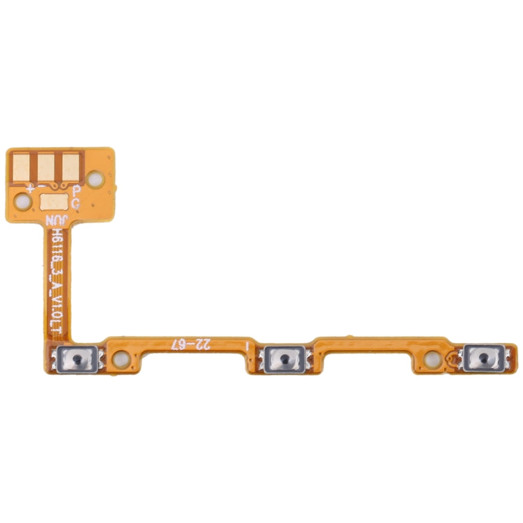 OEM Power Button & Volume Button Flex Cable — For Tecno Spark 5 / Spark 5 Pro