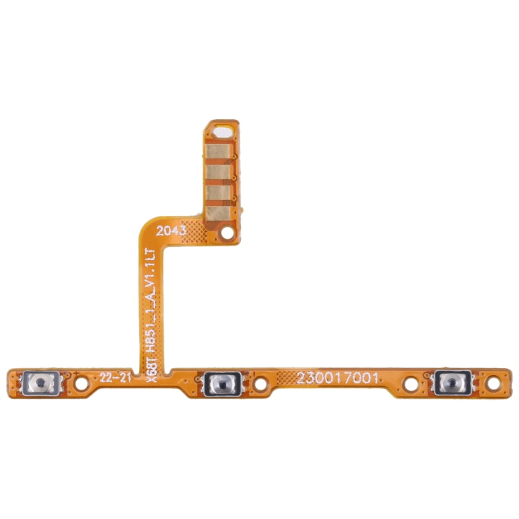 OEM Power Button & Volume Button Flex Cable — For Infinix Note 7 X690B X690