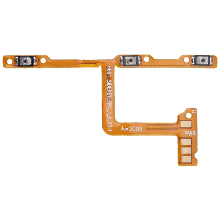 OEM Power Button & Volume Button Flex Cable — For Infinix Hot 8 Lite X650