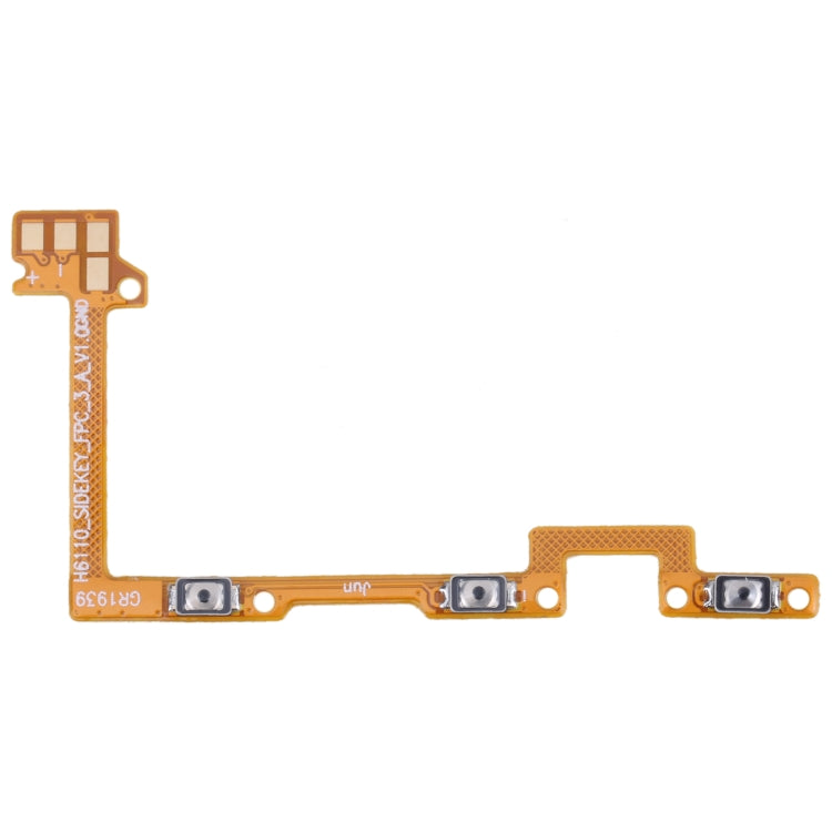 OEM Power Button & Volume Button Flex Cable — For Tecno Camon 16 CE7 CE7j
