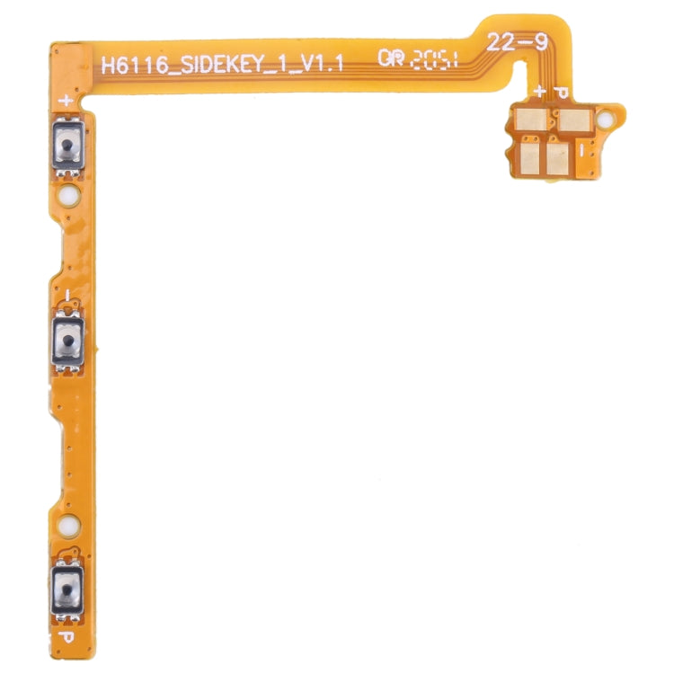 OEM Power Button & Volume Button Flex Cable — For Tecno Camon 15 CD7