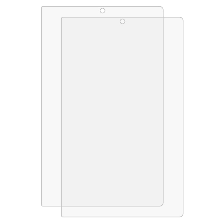 2 PCS For Lenovo Yoga Tab3 Pro-X90Y 10.1 9H 0.3mm Explosion-proof Tempered Glass Film