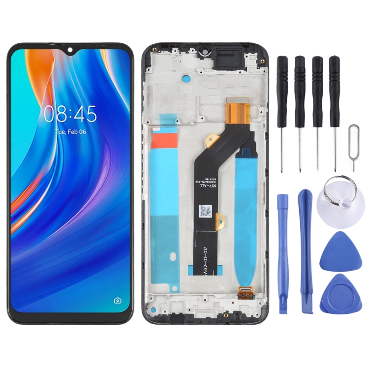 OEM LCD Screen For infinix Hot 10 Play/Smart 5 India Digitizer Full Assembly with Frame