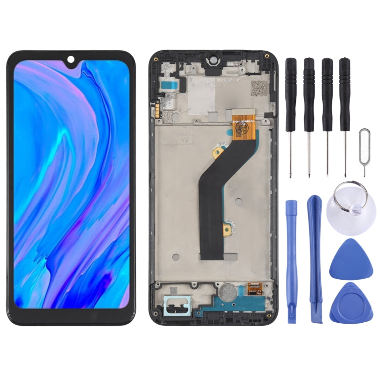 OEM LCD Screen For infinix Hot 10 Play/Smart 5 India Digitizer Full Assembly with Frame
