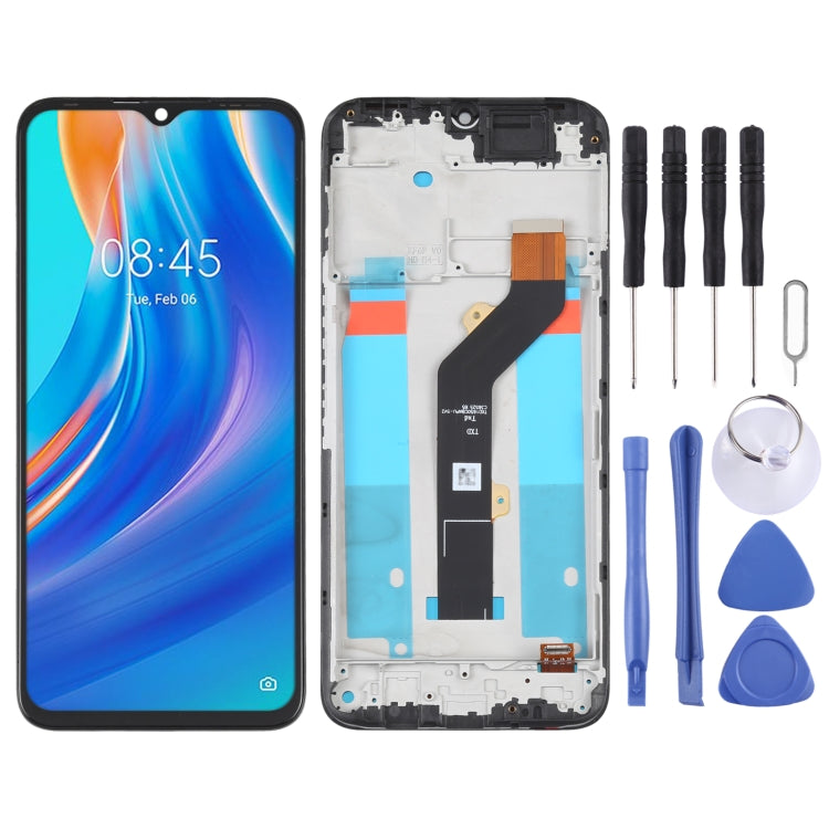 OEM LCD Screen For infinix Hot 10 Play/Smart 5 India Digitizer Full Assembly with Frame