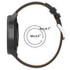22mm Genuine Leather Watch Band