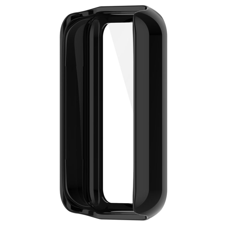 PC + Tempered Glass Integrated Protective Watch Case — Black
