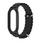 MIJOBS PLUS Marine Silicone Breathable Watch Band — For Xiaomi Mi Band 6 / 5