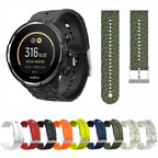 Rhombus Texture Silicone Watch Band — view 12