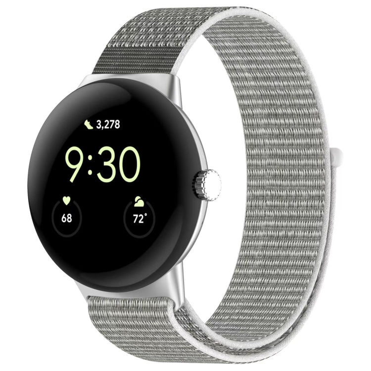 Metal Head Nylon Loop Watch Band