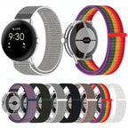 Metal Head Nylon Loop Watch Band