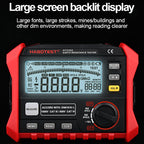 HABOTEST HT2302 Multifunctional Digital Display Grounding Resistance Tester