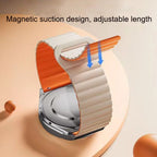 Reverse Buckle Magnetic Silicone Watch Band