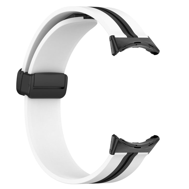 Two-color Folding Buckle Silicone Watch Band