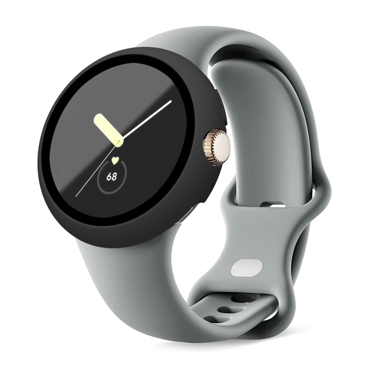 Frosted PC Frame Tempered Film Integrated Watch Protective Case
