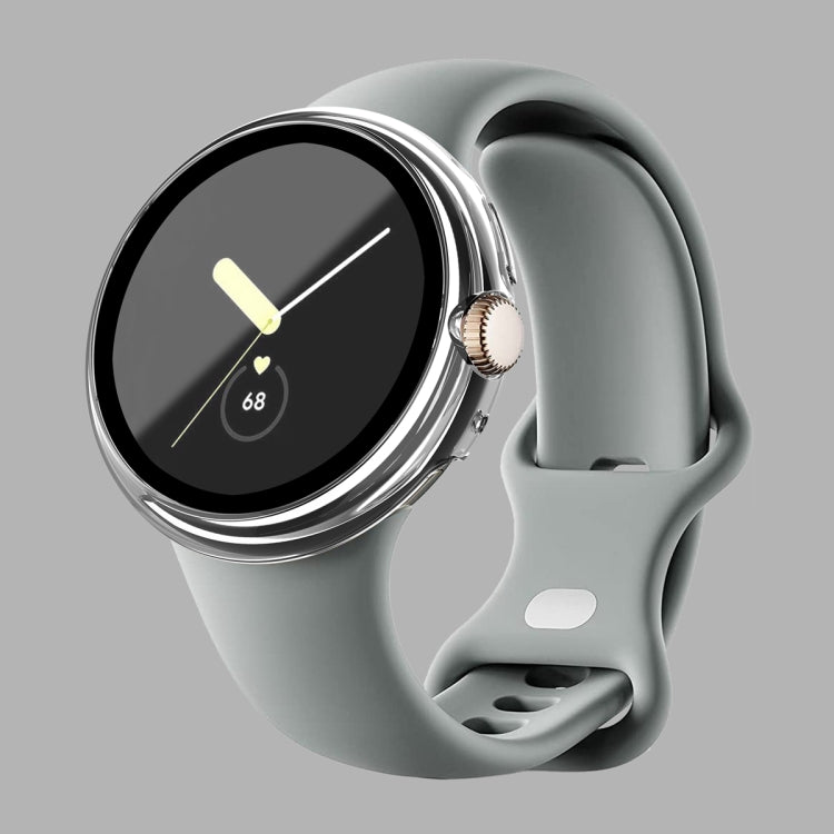 Frosted PC Frame Tempered Film Integrated Watch Protective Case