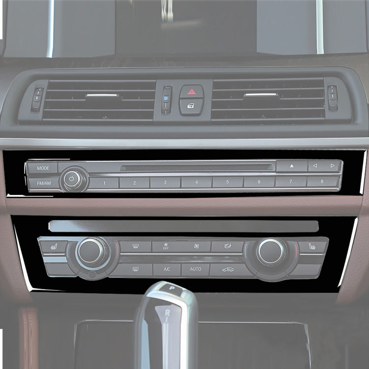 For BMW 5 Series F10 2011-2017 Solid Color Car CD Panel Decorative Sticker, CD Panel