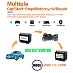 Motorcycle / Car Battery Smart Charger with LCD Creen