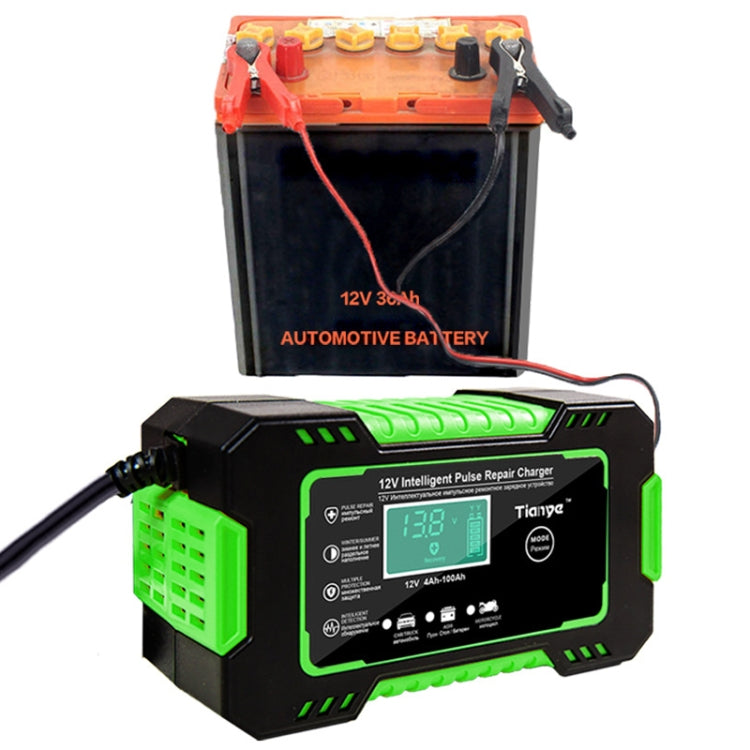 Motorcycle / Car Battery Smart Charger with LCD Creen