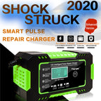 Motorcycle / Car Battery Smart Charger with LCD Creen