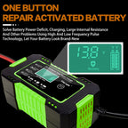 Motorcycle / Car Battery Smart Charger with LCD Creen
