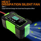 Motorcycle / Car Battery Smart Charger with LCD Creen