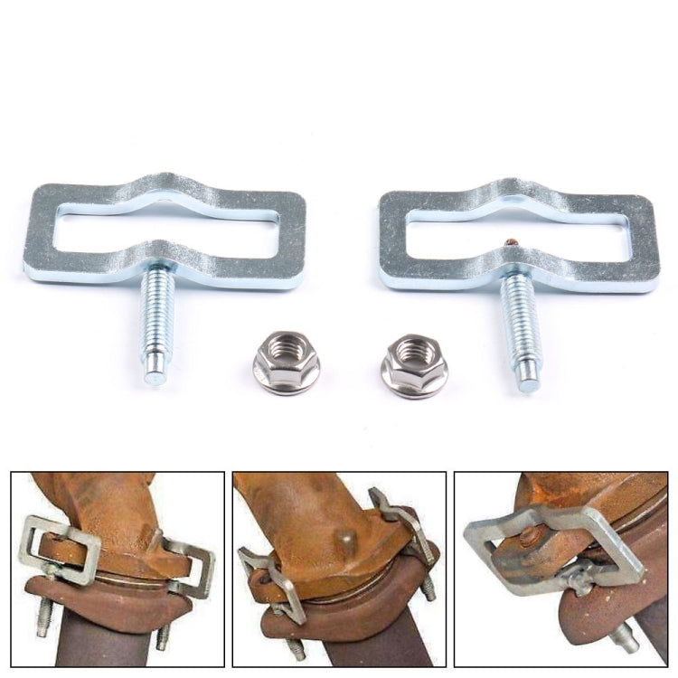 V10 Car Modified Exhaust Manifold Clips, For Ford V8