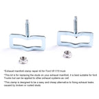 V10 Car Modified Exhaust Manifold Clips, For Ford V8