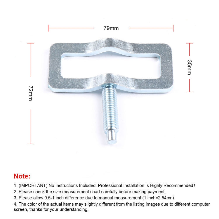 V10 Car Modified Exhaust Manifold Clips, For Ford V8