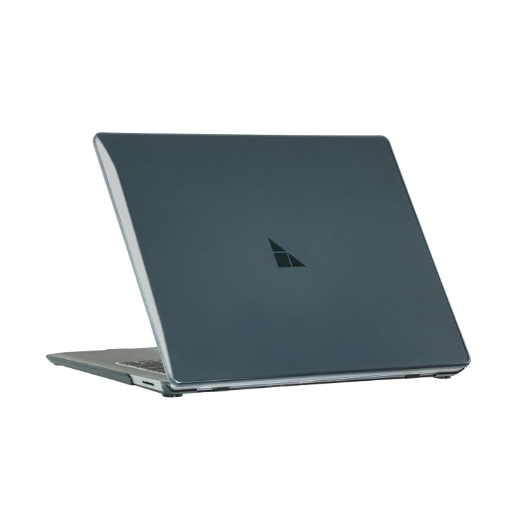 Laptop Flannelette Crystal Anti-drop Protective Case — For Microsoft Surface Laptop 13.5 inch Flannelette(Transparent)