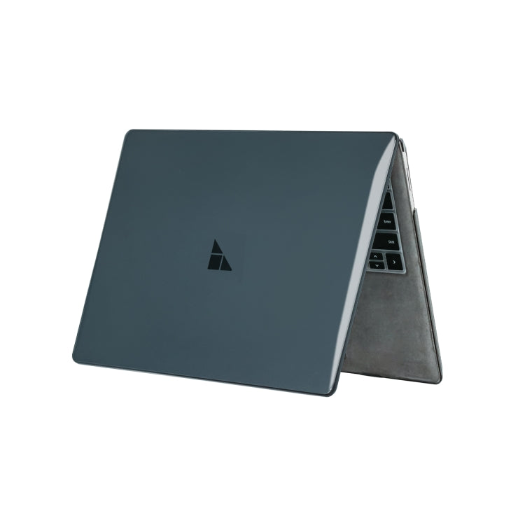 Laptop Flannelette Crystal Anti-drop Protective Case — Black