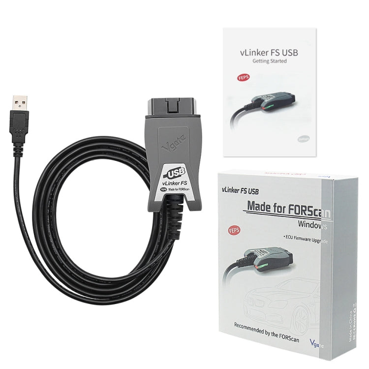 Vgate Vlinker FS ELM327 USB OBD2 Car Diagnostic Tool — Vlinker FS