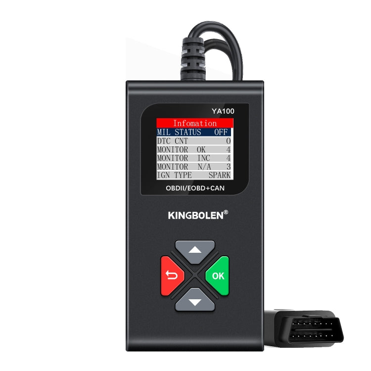 KINGBOLEN YA100 OBD2 Car Engine Fault Diagnosis Tool — YA100