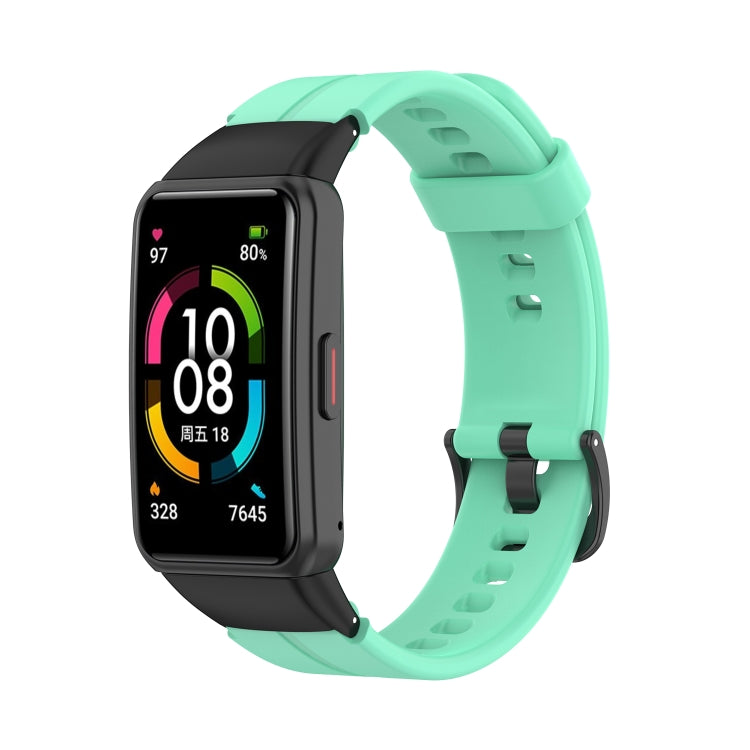 Solid Color Silicone Watch Band — Grey