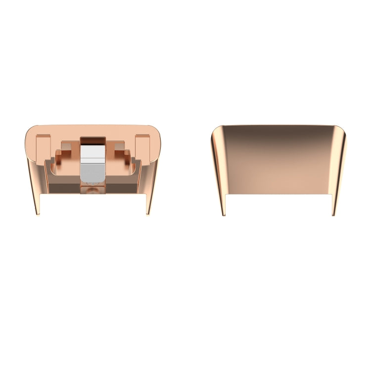 1 Pair Metal Watch Band Connector — Rose Gold